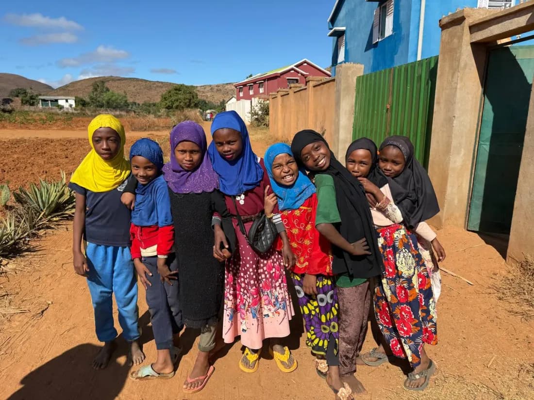 Enfants bénéficiaires du sacrifice Qurban